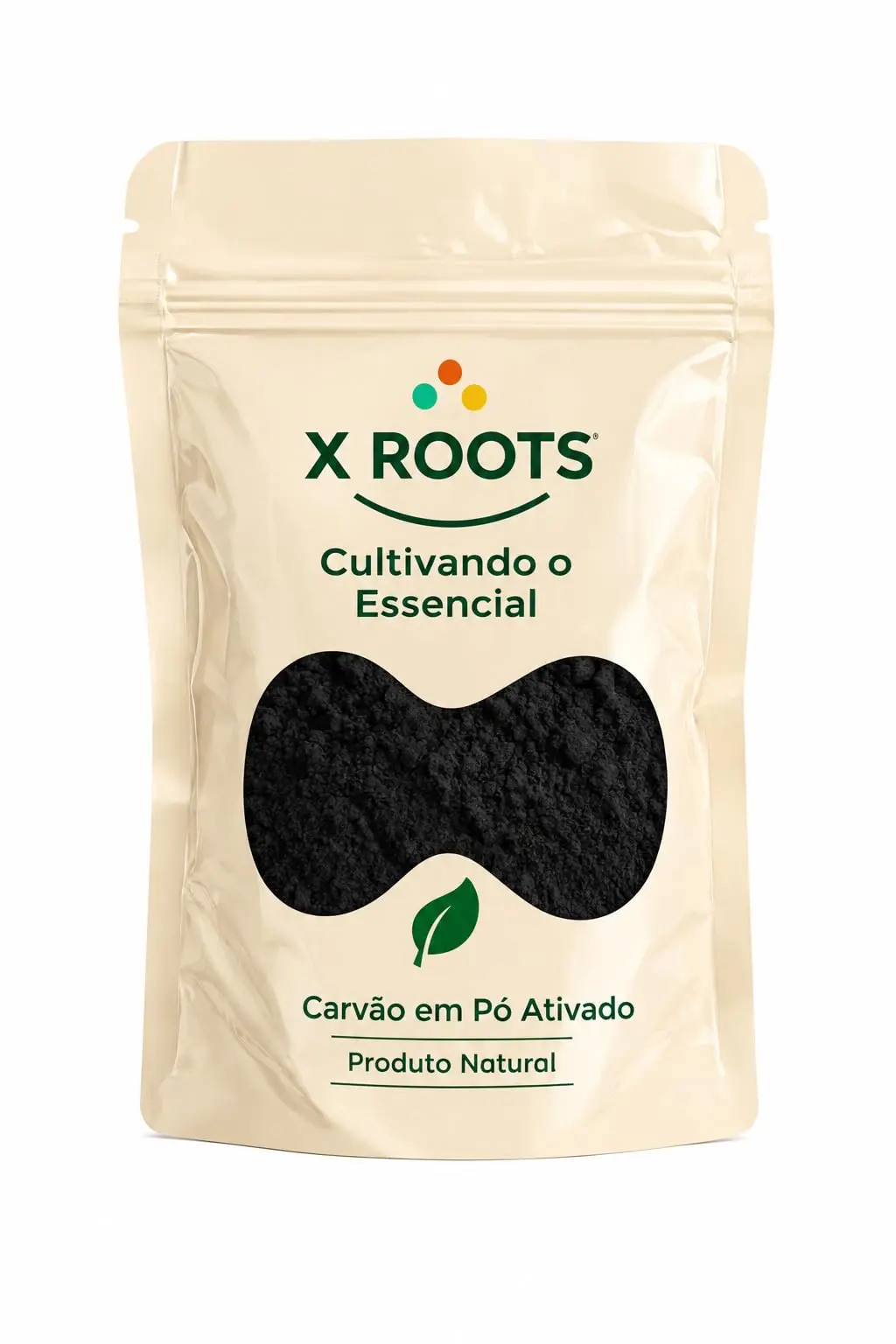 Carvão em Pó Ativado Vegetal Premium 500gr - X Roots