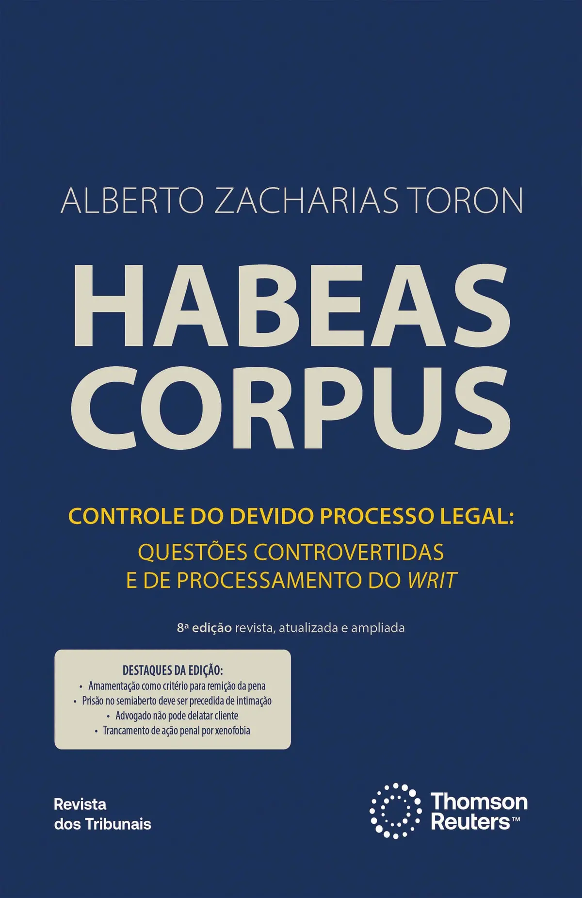 Habeas Corpus 8ªedição - 1