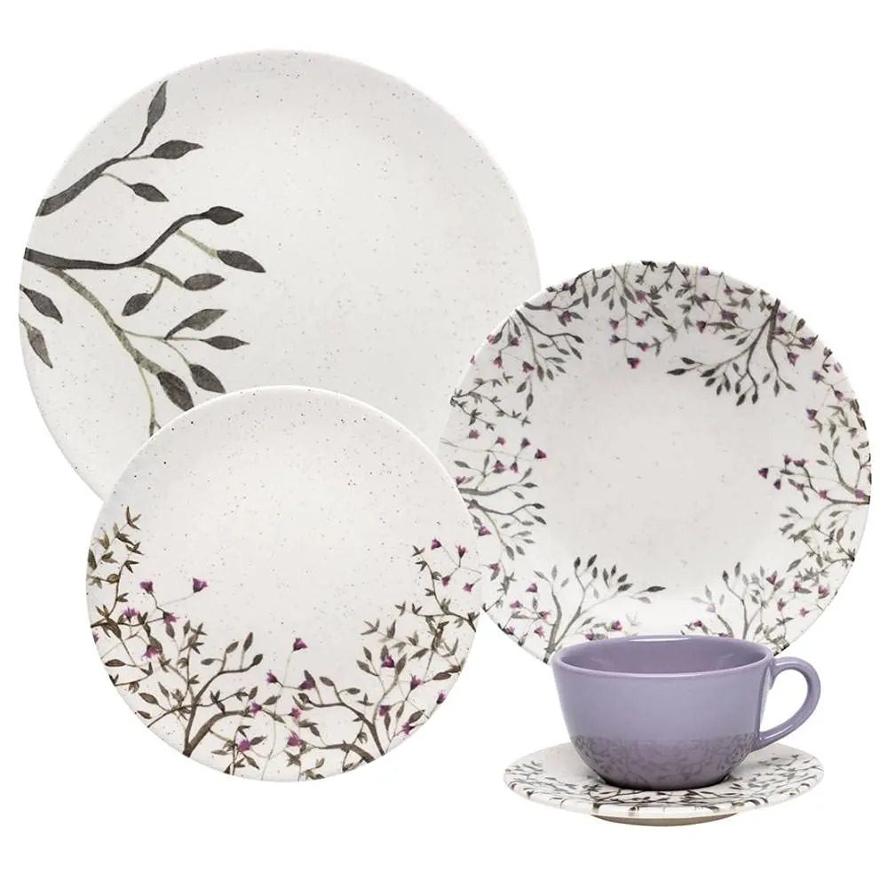 Oxford Aparelho De Jantar 20 Peças Unni Lilac - 1