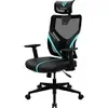 Cadeira Ergonomic Yama1 Preta/Cyan THUNDERX3, Thunderx3, YAMA1 YAMA1, Preta/Cyan - 1
