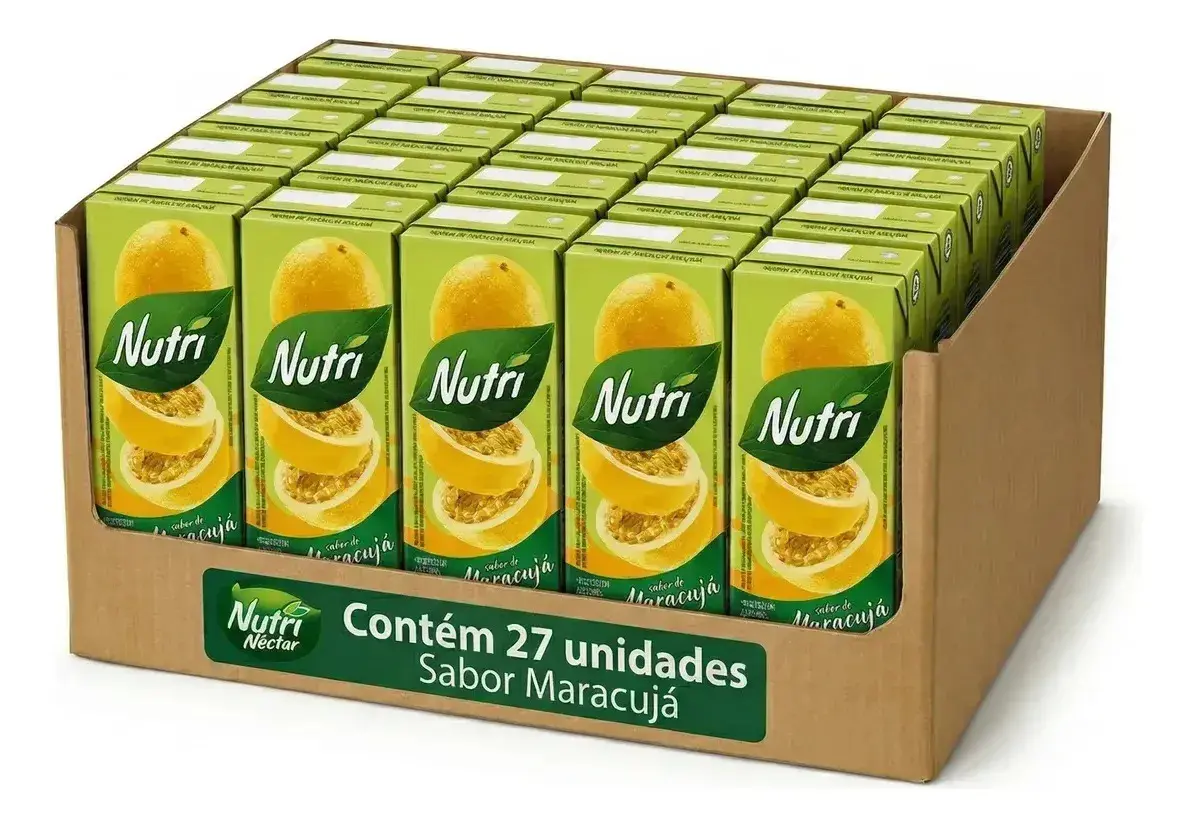 Suco De Maracujá Nutrinéctar 200ml - Pack 27 Caixinhas - 1