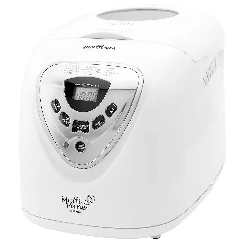 Britânia Panificadora, Multipane, 550W, Branco, 110v, Metal e Plástico - 1