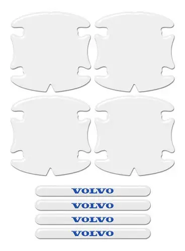 Adesivos Protetor Maçaneta Volvo Xc40 Xc60 Xc90 Resinado
