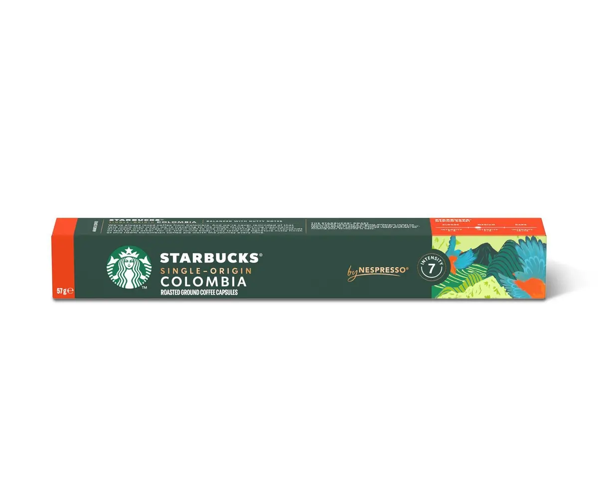 Café em Cápsula Starbucks® Single-Origin Colombia by Nespresso® - 10 cápsulas - 1
