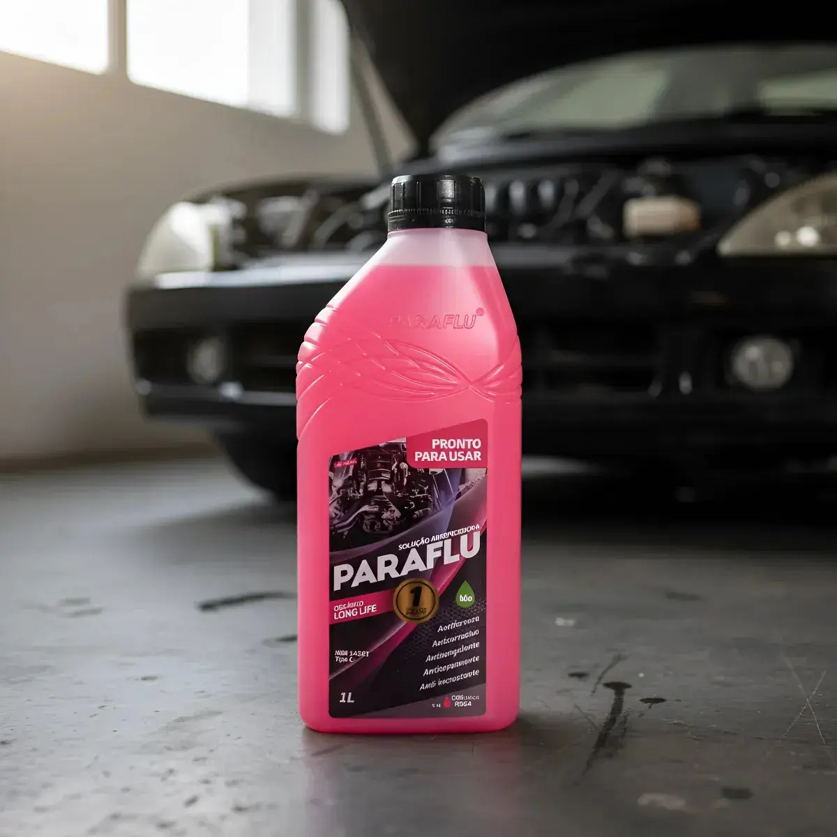 Aditivo Pronto Uso Para Radiador Paraflu Bio Orgânico Rosa
