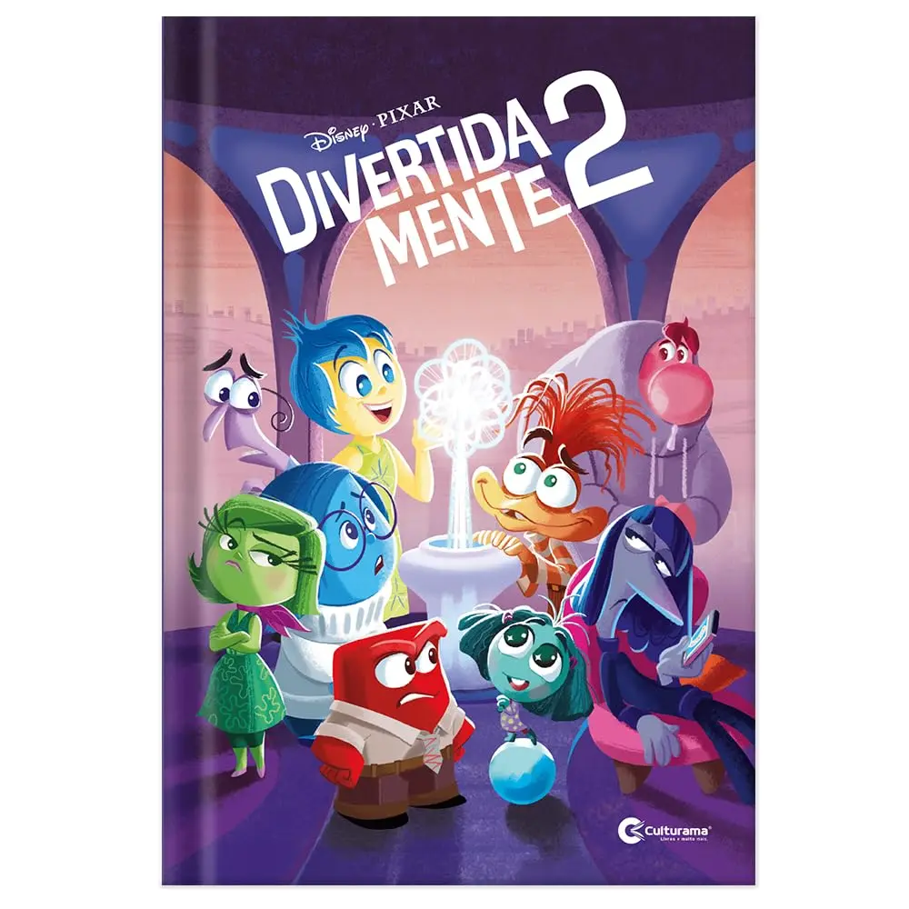 Livro de histórias capa dura - Divertida Mente 2: 7 - 1