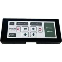 Teclado Programável POStech POS9100-PRO, USB, 64 Chaves