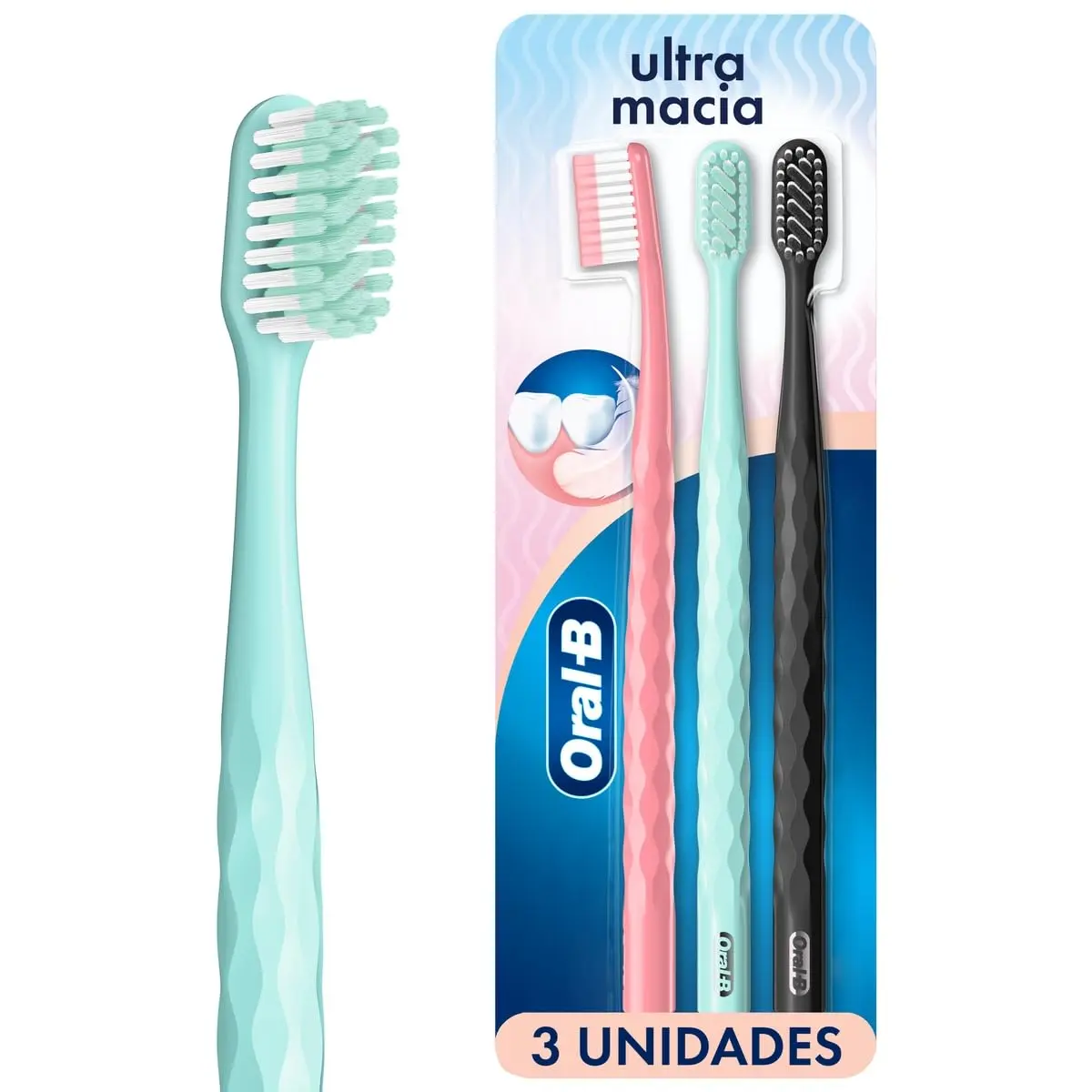 Oral B Iconic Premium, escova de dentes, 3 unidades