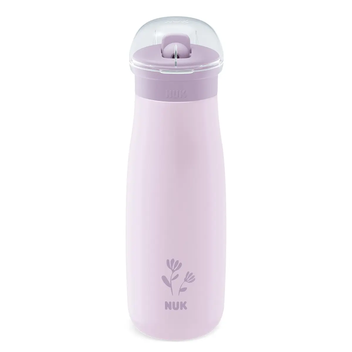 Copo Inox NUK Mini-Me Flip 500ml 2 em 1 – Roxo - 1