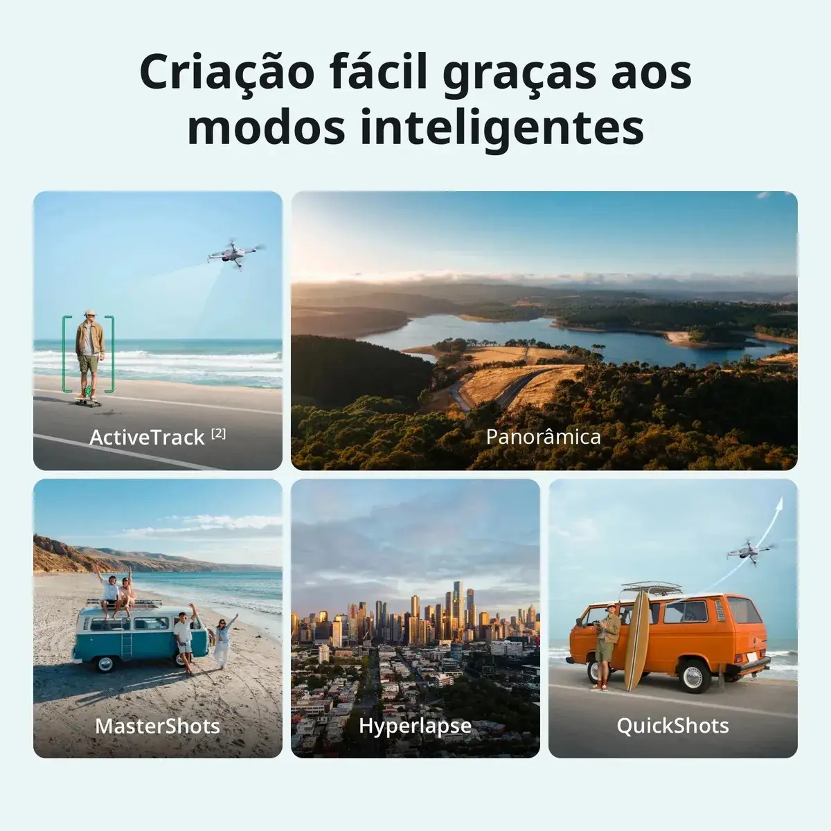 DJI Lito X1 Fly More Combo Controle C/ tela DJI RC 2, Drone com câmera 4K para iniciantes, detecção de obstáculos, ActiveTrack, sensor de 1/1.3", transmissão de vídeo de 15 km, 3 baterias - DJI083 thumbnail 3
