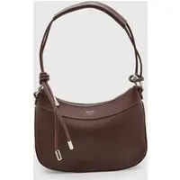 Bolsa Feminina Arezzo Design Texturizado Marrom - 1