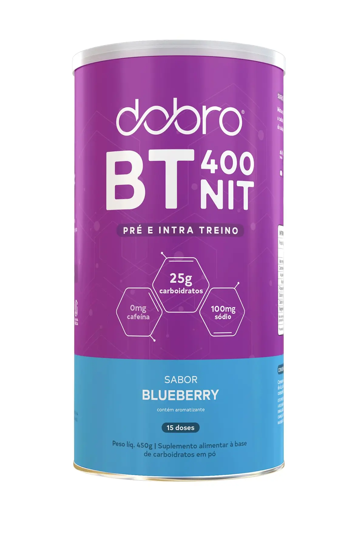 Dobro BT NIT 400 sabor Blueberry 450g | Pré e intra-treino