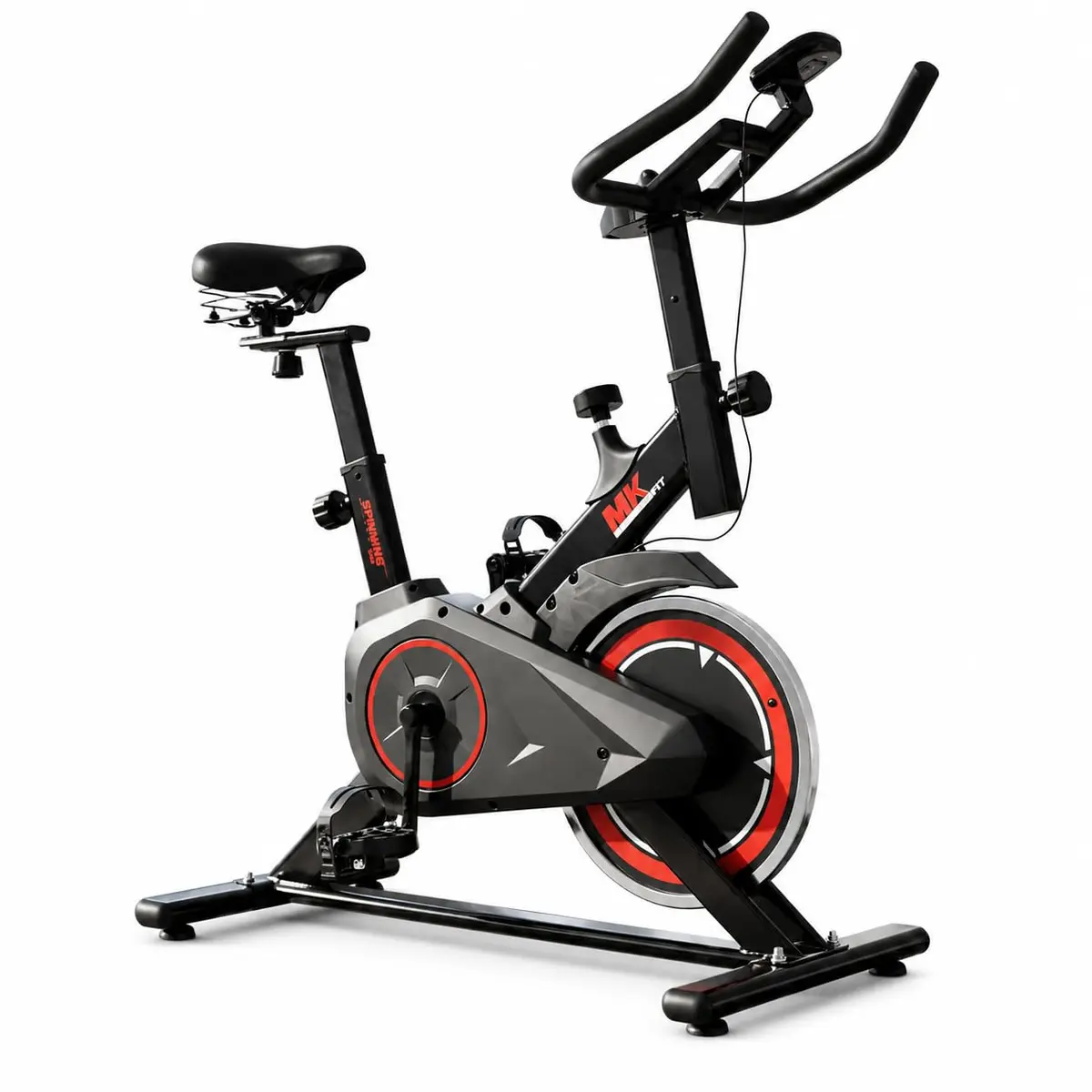 Bike Ergometrica Bicicleta Spinning Silenciosa 6KG Roda de Inércia Premium