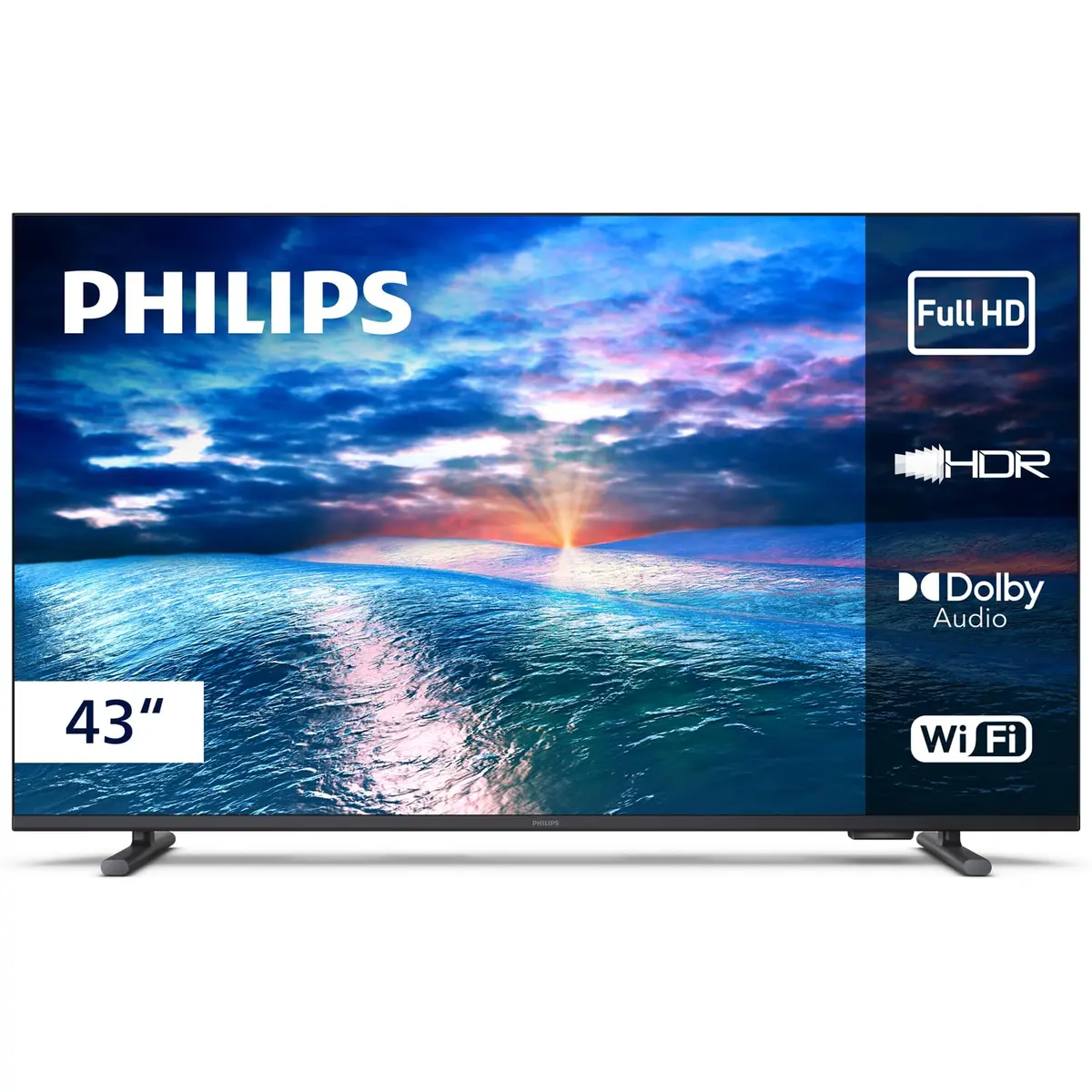 PHILIPS, Smart TV, 43" Full HD, 43PFG6910/78, HDR10, HDMI, USB, Dolby Audio, Wi-Fi