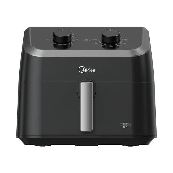 Fritadeira Air Fryer 8 5l Widemax Cyclone Preto Midea Fwm85p1