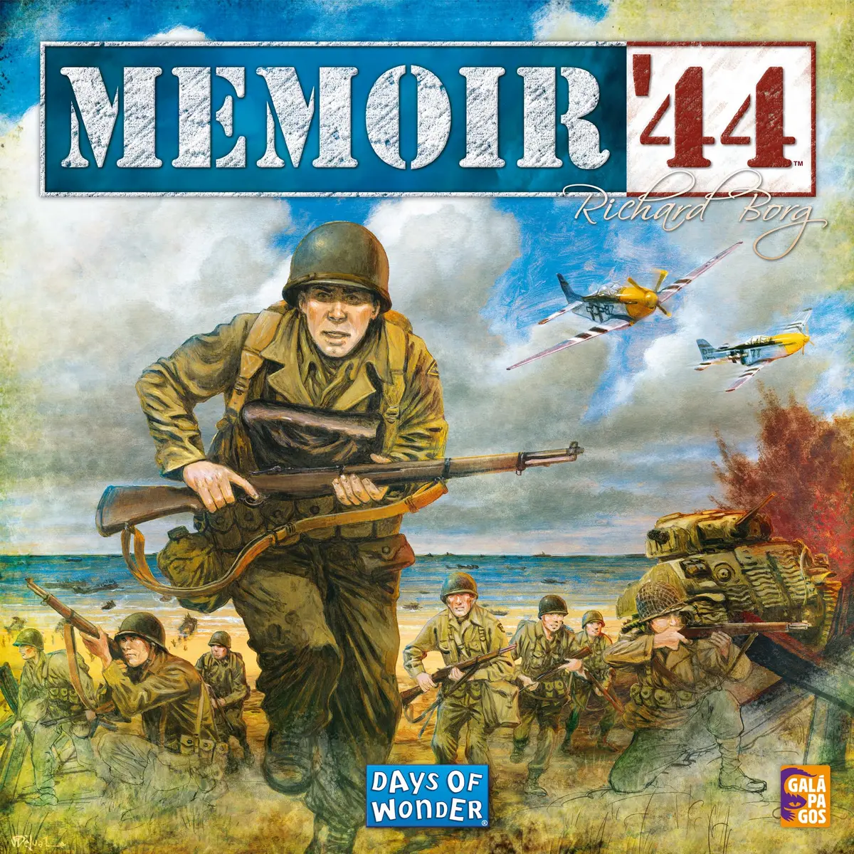 Asmodee Memoir '44 (Edição Revisada), 2 a 4 Jogadores, Idade +14 - 1