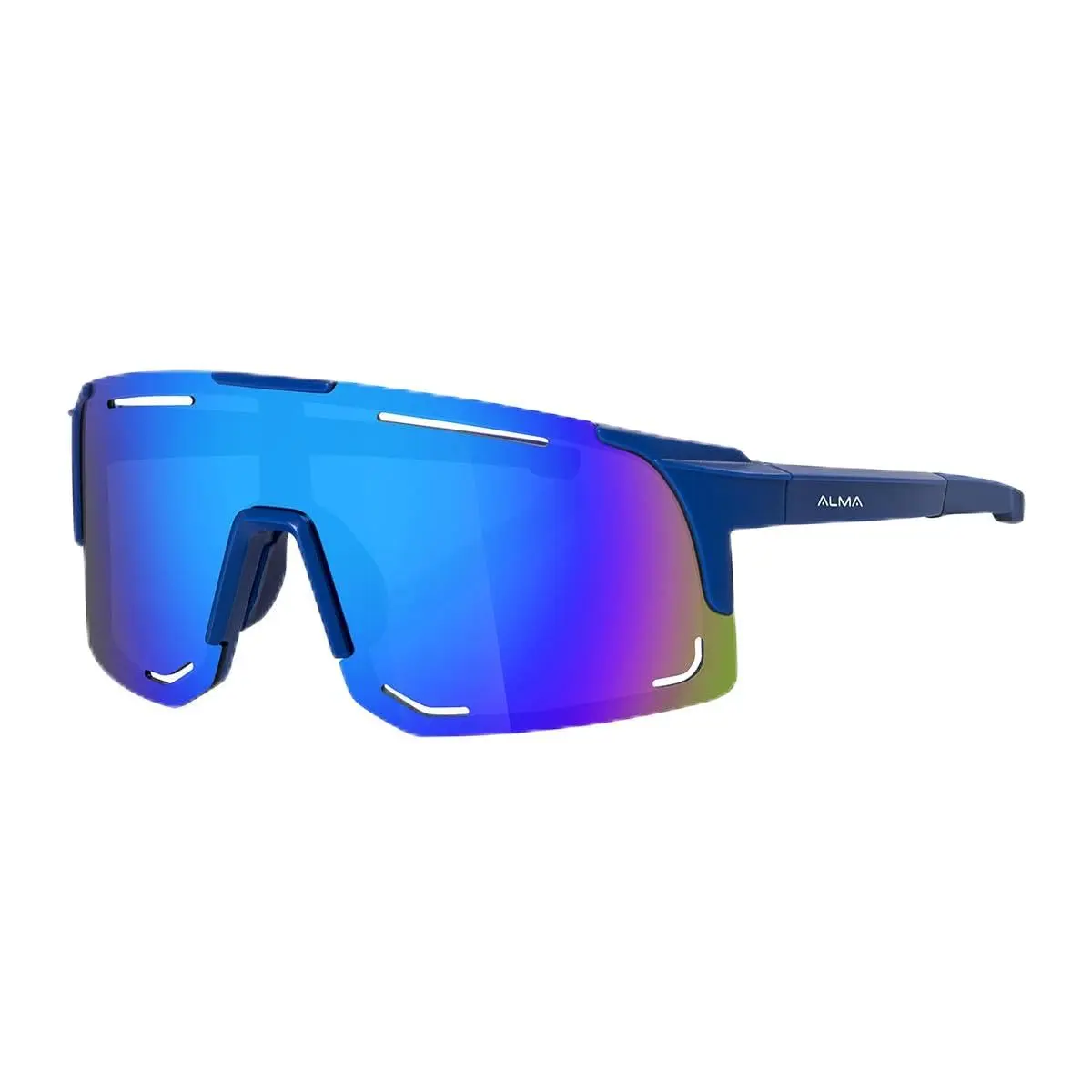 Óculos Esportivo Proteção Uv 400 Basah Azul Alma Genius