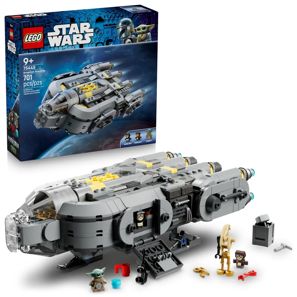 LEGO Star Wars Nave Estelar Anzellan 75445 (701 Peças)