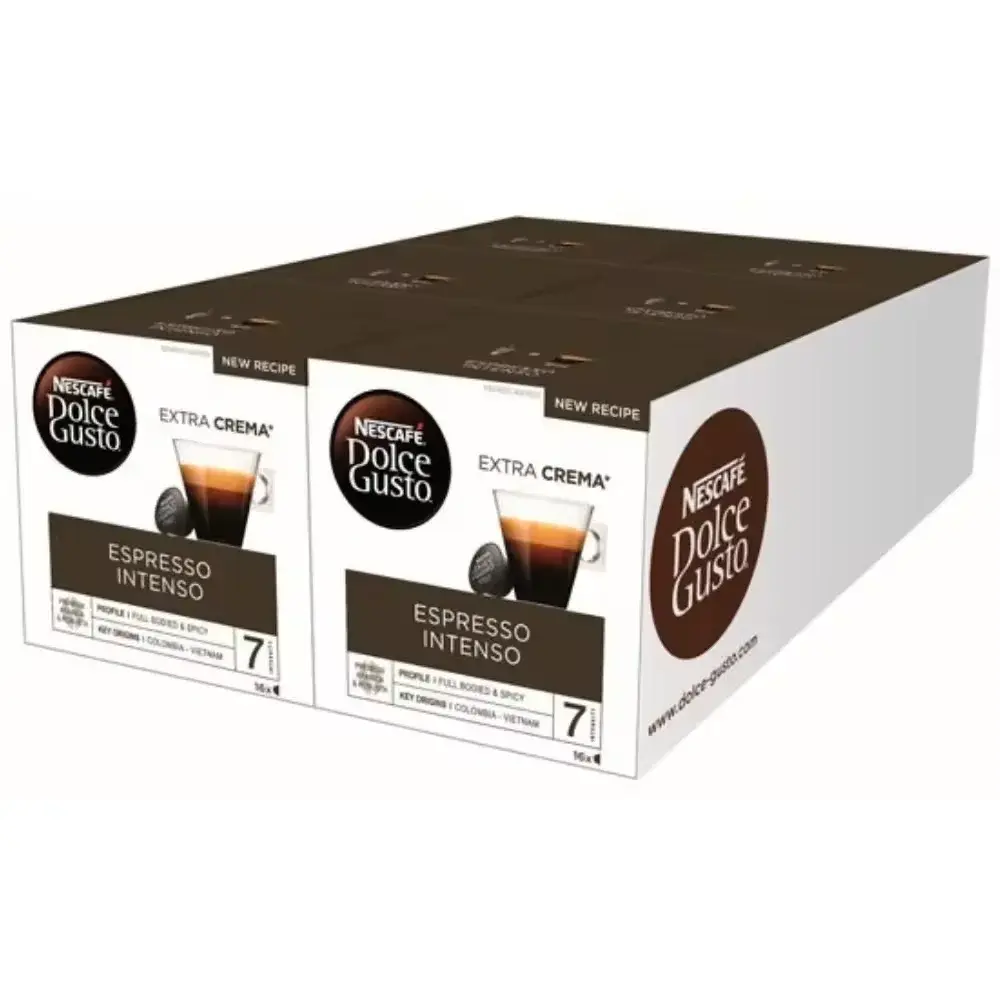 Nescafe dolce gusto intense espresso coffee saving format pack 96 capsules