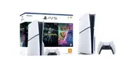 Console PlayStation 5 Slim Sony, SSD 1TB, Controle Sem Fio DualSense, Branco + 2 Jogos- 1000038899 - 1