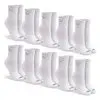 Kit Com 10 Pares De Meias Cano Médio Algodão Usee Brasil - 1