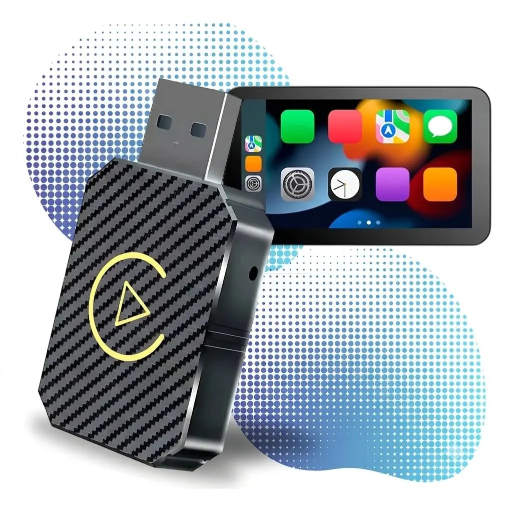 Adaptador CarPlay sem fio 2026 para Android, converte adaptador CarPlay com fio em sem fio - 1