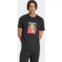 Camiseta Estampada Slogan de Futebol Homem adidas - 1
