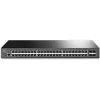 Switch Gerenciável TP-Link JetStream L2+, 48 Portas Gigabit, 4 Slots SFP, Rack 19", TL-SG3452