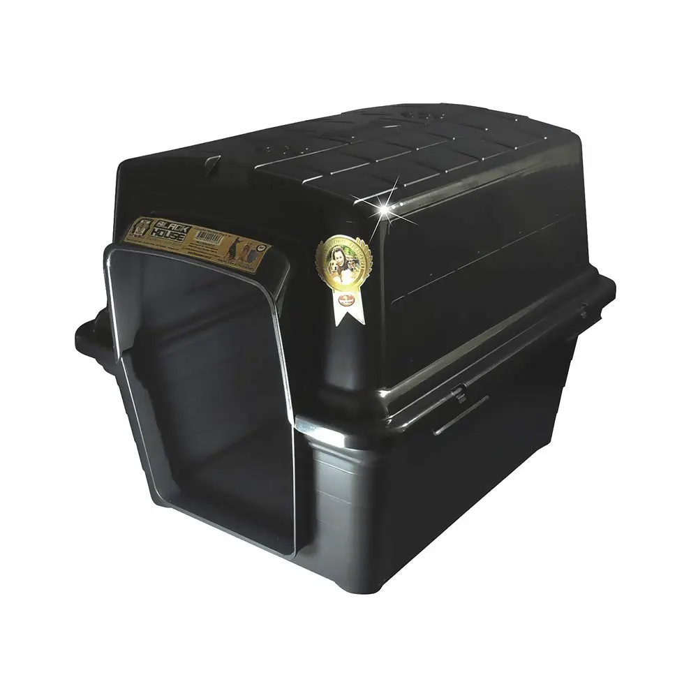Furacão Pet Casinha Plástica N5.0 Black para Cães - 1