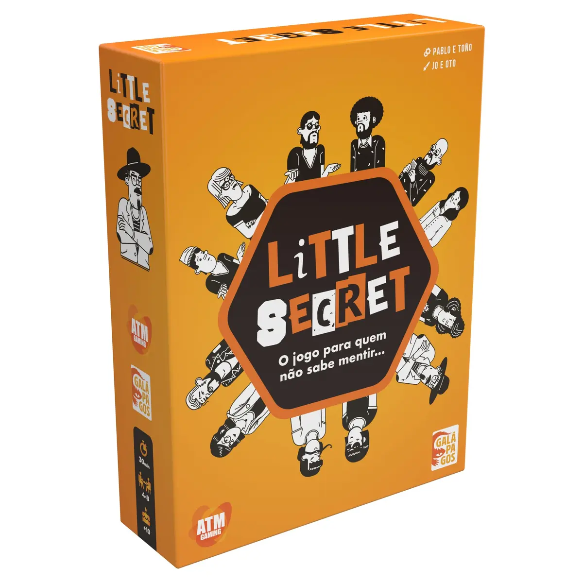 asmodee, Little Secret, Jogo de Cartas para Galera | Idade +10, 4-8 jogadores, Partidas de até 30 min