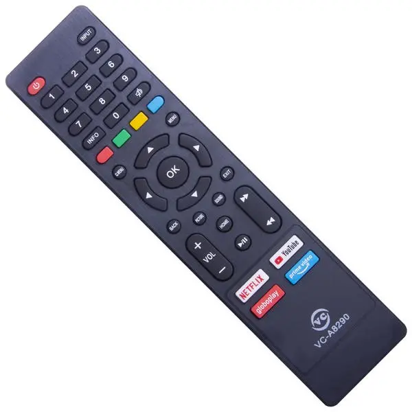 Controle Remoto Da Smart Tv Multilaser Tl017 Compatível - 1