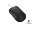 Mouse compacto com fio Lenovo 400 USB-C - 1