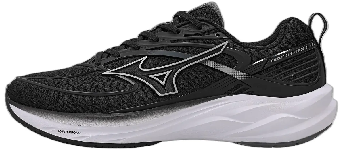 Tênis Mizuno Space 6, Preto, Tamanho 39 - 1