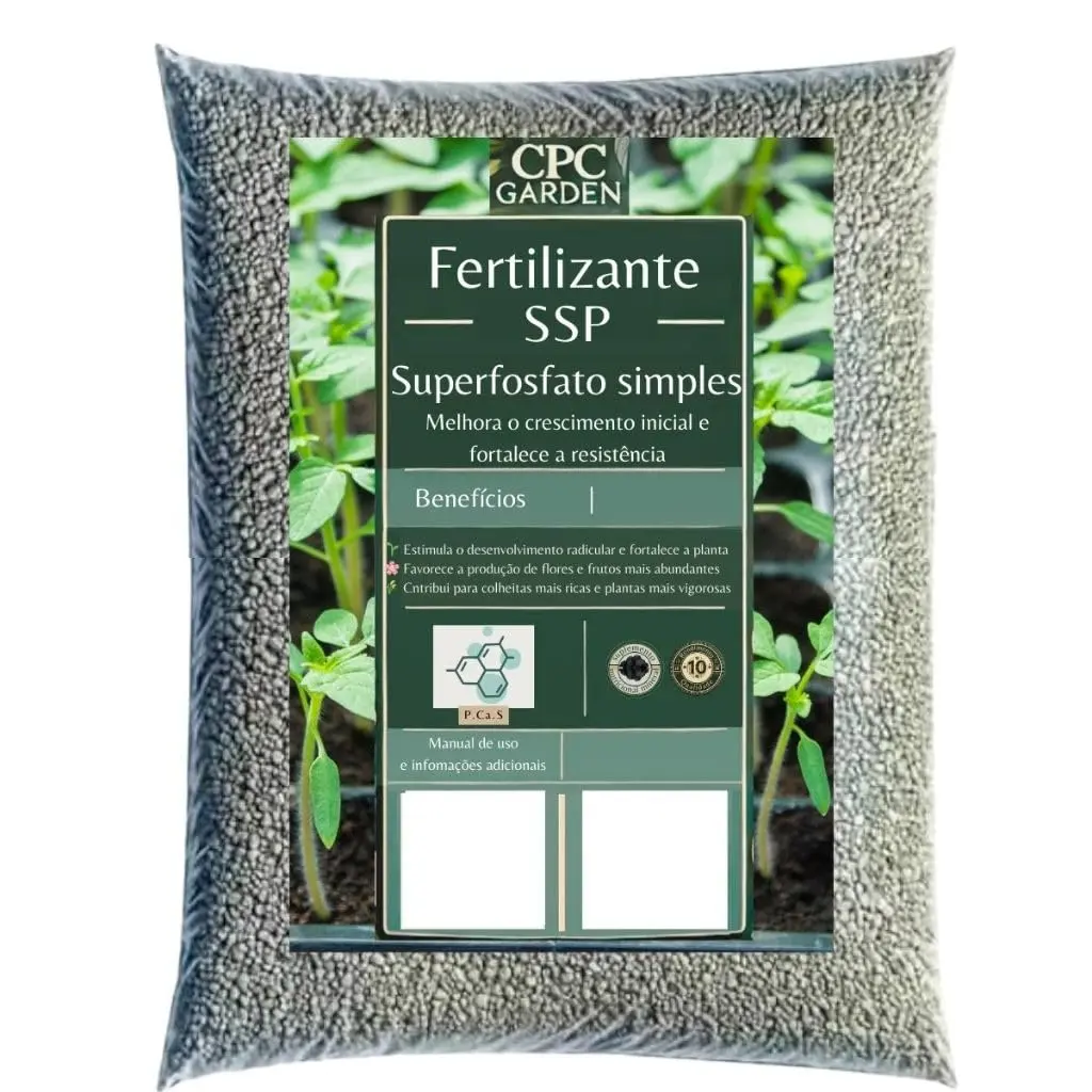 Fertilizante Premium Superfosfato Simples CPC Garden (1 Kg)