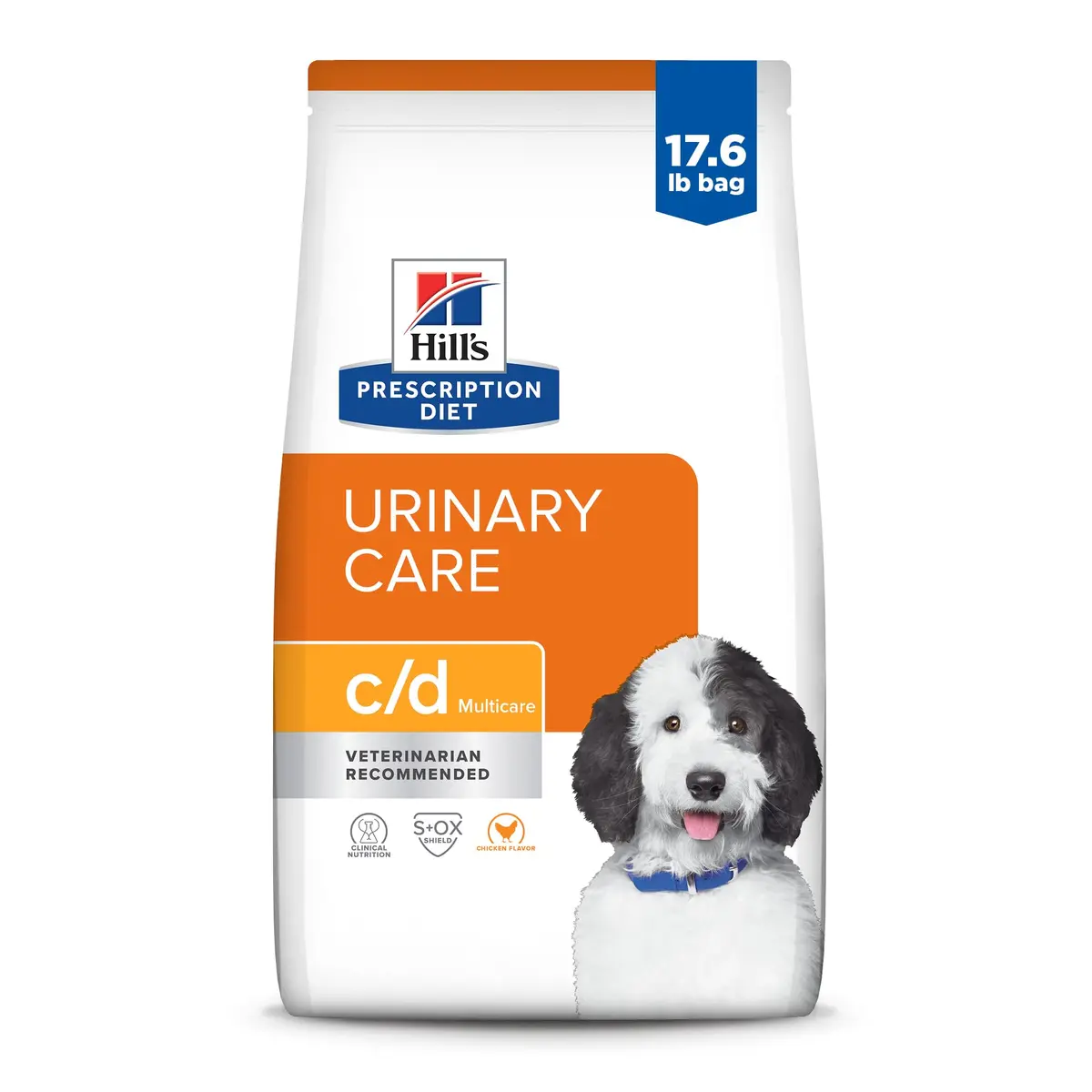 Hill's Prescription Diet c/d Multicare Cuidado Urinário Coadjuvante Ração Seca Cães Todos os Portes Adultos 7,98kg