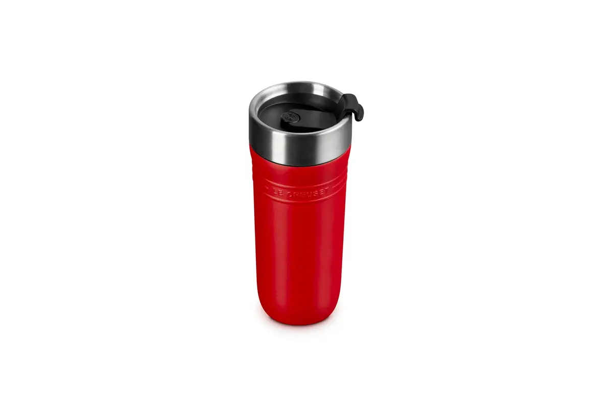 LE CREUSET COPO TÉRMICO 350ML OTG VERMELHO