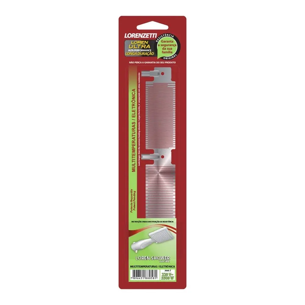 Resistência Loren Shower Ultra 3065-J 5500w 220v LORENZETTI Metálica