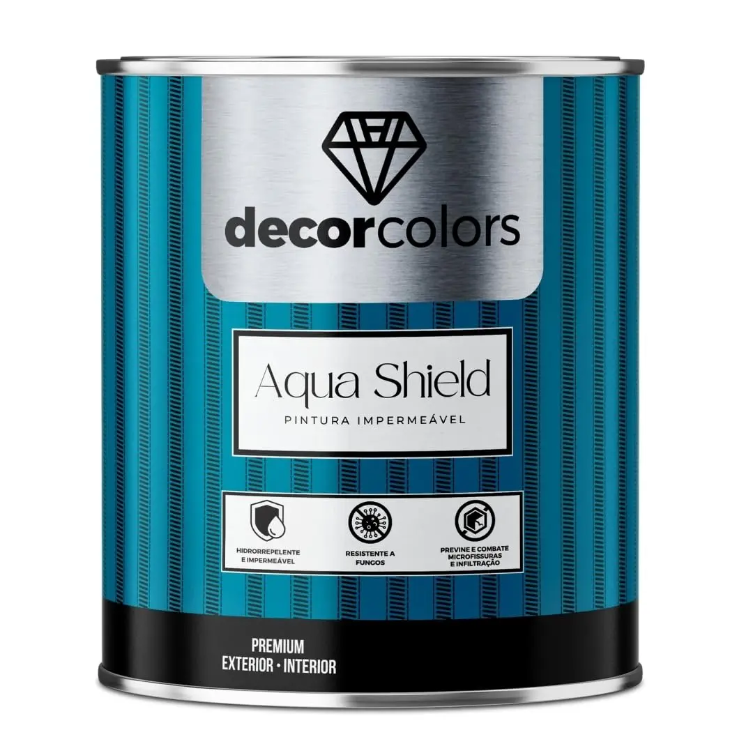 DECOR COLORS Tinta Aqua Shield Pintura Impermeável 4,3 kg - Decor Colors (Atena)