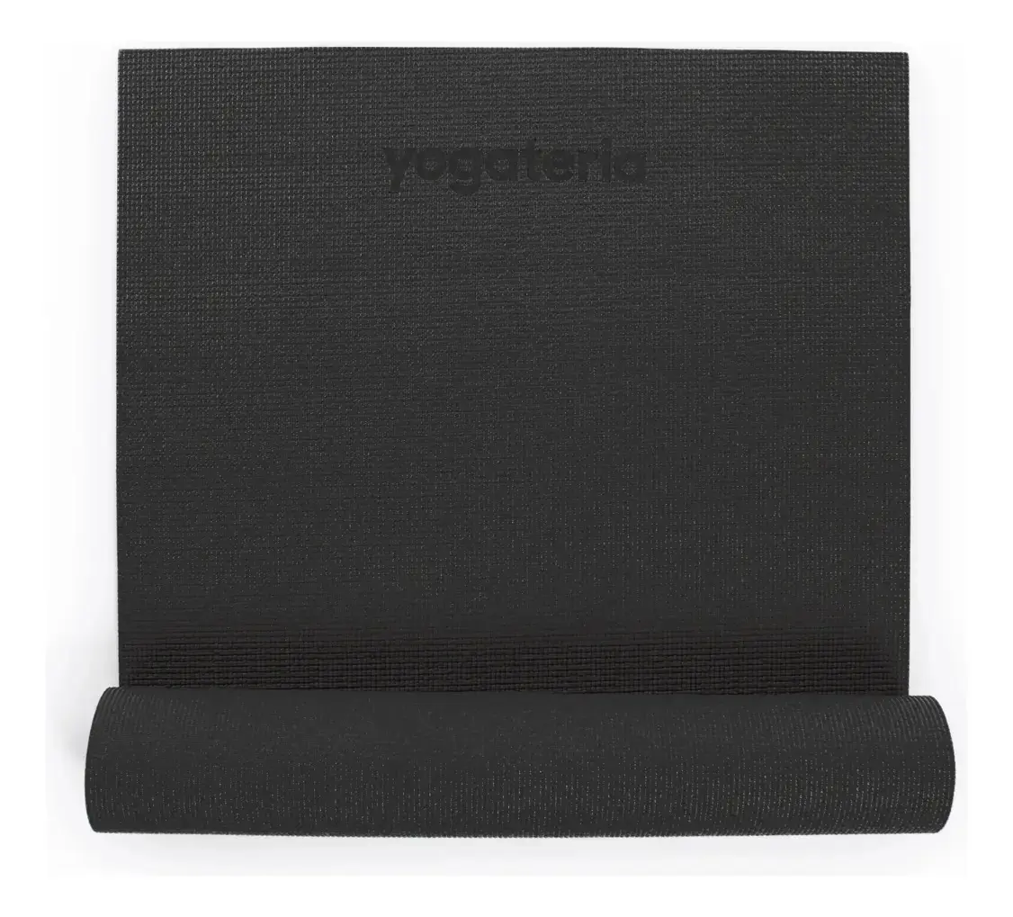 Tapete De Yoga Asana Pvc Eco 4.5mm 183x60cm - Preto