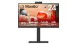 Monitor LG B2B Webcam 24BA850-B - Tela IPS Full HD 24", USB-C, RJ45, ajustes ergonômicos e compatível com Windows Hello - 1