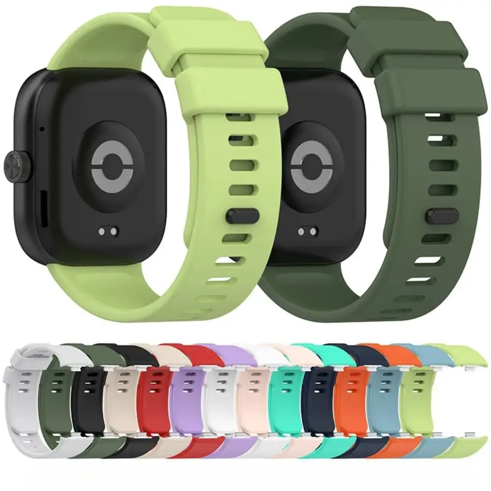 Pulseira de Silicone para Redmi Watch 4, Acessório de pulseira