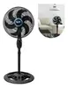 Ventilador Turbo Eco Piso Coluna Ajustável Silencioso 46.5 Cm 60hz Preto Preto Plástico 6 - 1