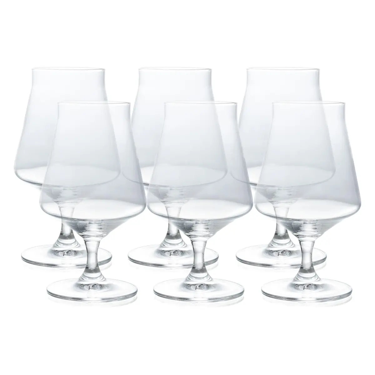 Jogo de 6 Taças - Cerveja - Cettia - Cristal - 365ml - Full Fit