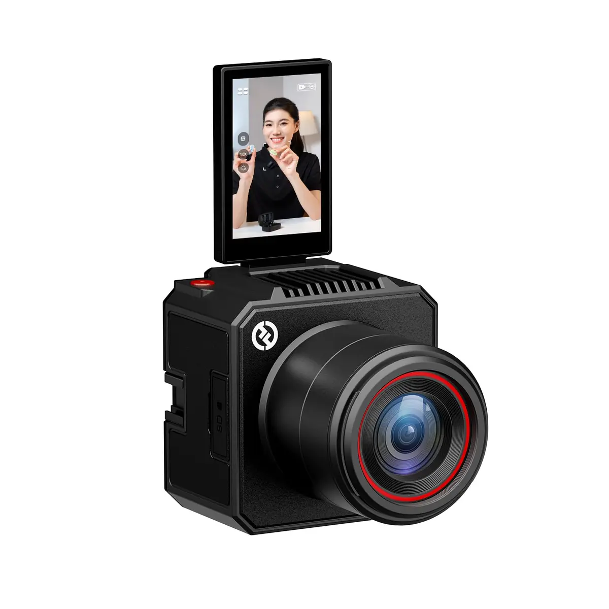 Hollyland VenusLiv Air Câmera de Transmissão ao Vivo, Sensor CMOS 1/1.3" com Lente F1.05, 4K30p/UVC/HDMI, Streaming 24/7, IA de Ajuste, Tela Verde, Embelezamento e Correção de Cor