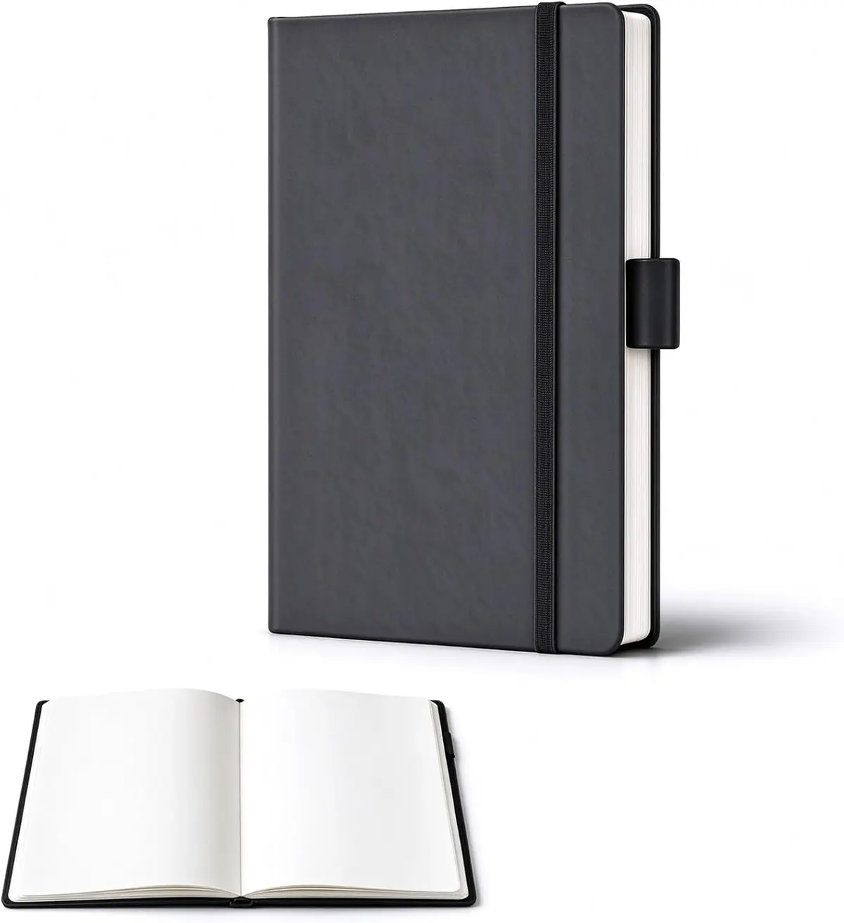 Bloco de Notas A5 Caderno para Anotações Tamanho A5 Capa Dura Papel para Desenho Estudo e Criatividade Sketchbook 21x14cm 80 páginas (Espiral Em branco)