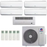 Ar-Condicionado Multi Split Inverter R-32 Gree 42.000 (4x Evap HW 9.000 + 1x Evap Cassete 1 Via 12.000) Quente/Frio 220V - 1