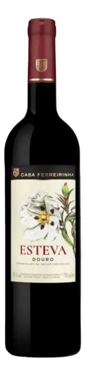Vinho Tinto Português Casa Ferreirinha Esteva Douro 750ml 2021 – Seco, Corpo Leve, Aromas de Frutas Vermelhas e Toque Amadeirado - 1