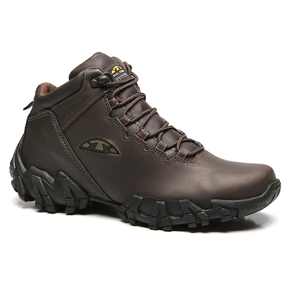 Bota Bull Terrier Sparks Couro Masculina Original Trilha (Marrom, 40, BR, Adulto, Numérico, 40)