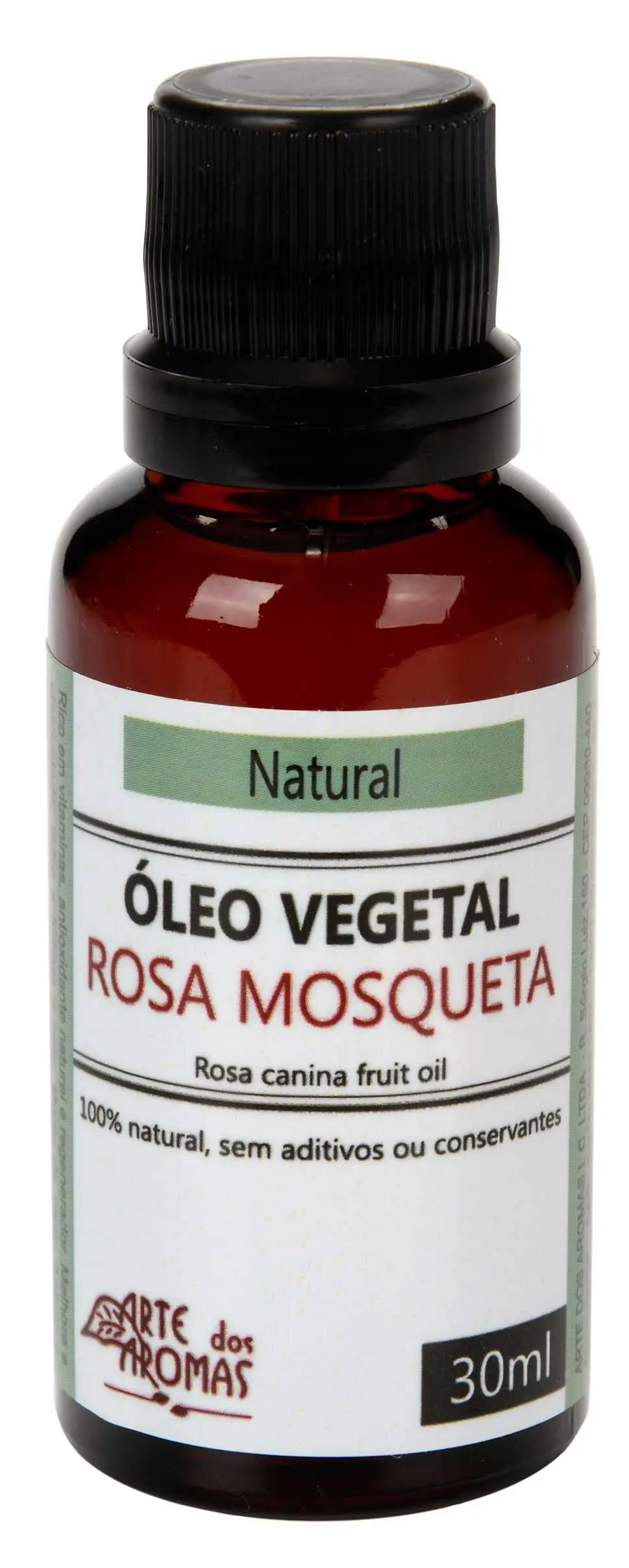 Óleo Rosa Mosqueta Natural Vegano Arte dos Aromas 30ml