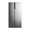 Geladeira Electrolux Frost Free Inverter 435L Efficient com AutoSense Side by Side cor Inox Look (IS4S) - 127V - 1